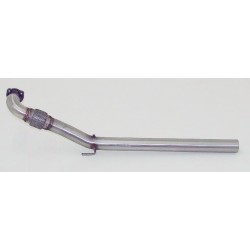 Piper exhaust Seat Leon TDI - 2.5 Inch Stainless downpipe (Without Silencer), Piper Exhaust, 